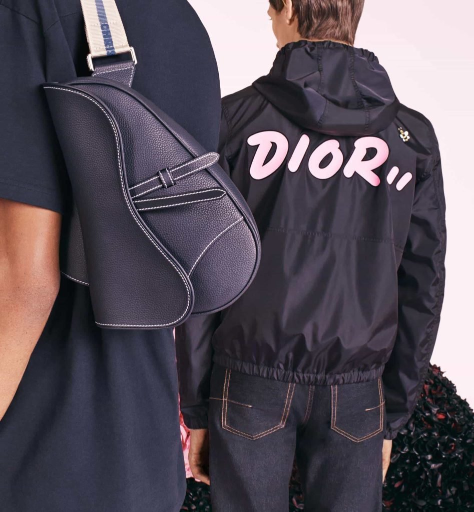 Blouson en denim noir Rose Patch Dior Homme pour homme en coloris Noir   Lyst