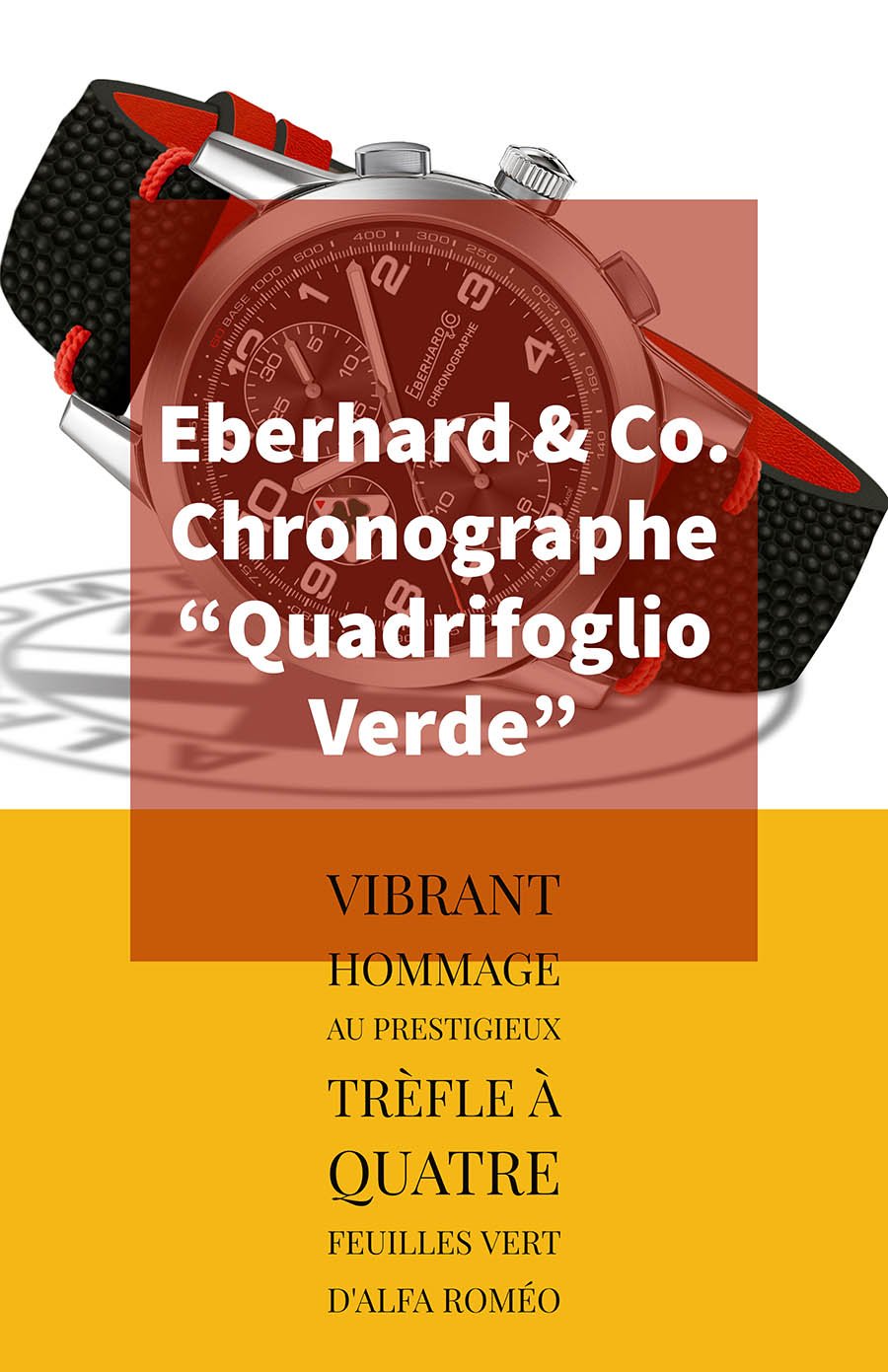 Eberhard & Co - Chronographe Quadrifoglio Verde