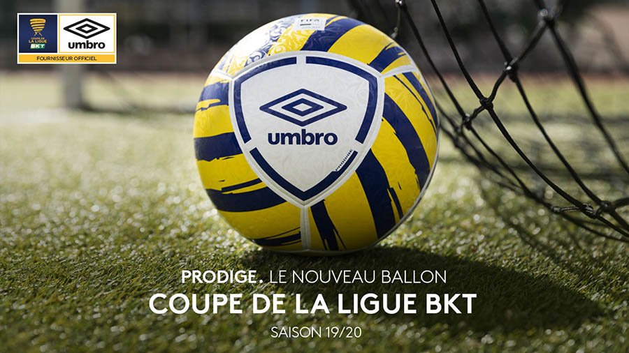 Umbro - Ballon de la Coupe de la Ligue BKT - Saison 2019-2020