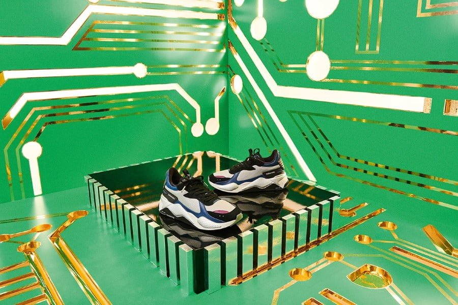 PUMA RS-X x Motorola, la nostalgie quand tu nous tiens ! Motorola x PUMA RS-X