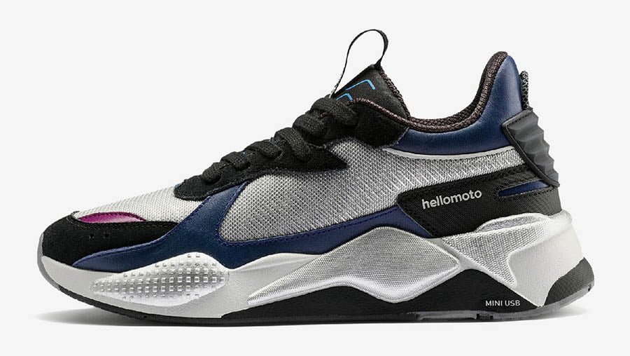 PUMA RS-X x Motorola, la nostalgie quand tu nous tiens ! Motorola x PUMA RS-X