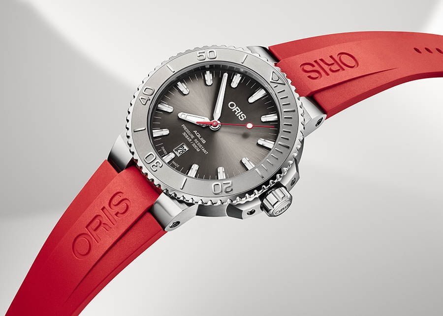 Oris Aquis Date Relief, la montre de plongée qui raconte l'histoire de l'eau Oris Aquis Date Relief