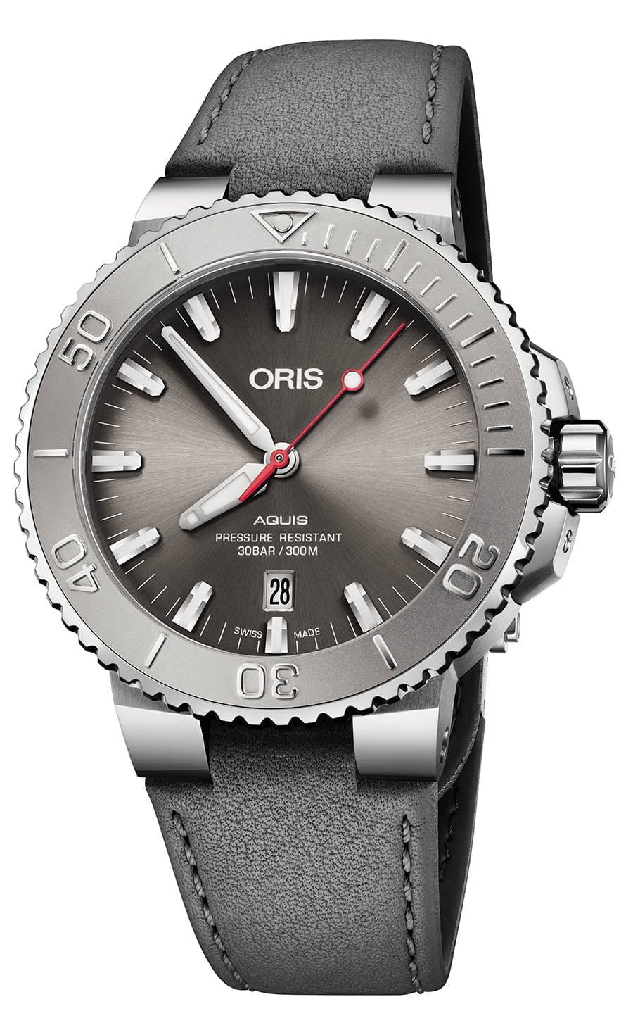 Oris Aquis Date Relief, la montre de plongée qui raconte l'histoire de l'eau Oris Aquis Date Relief