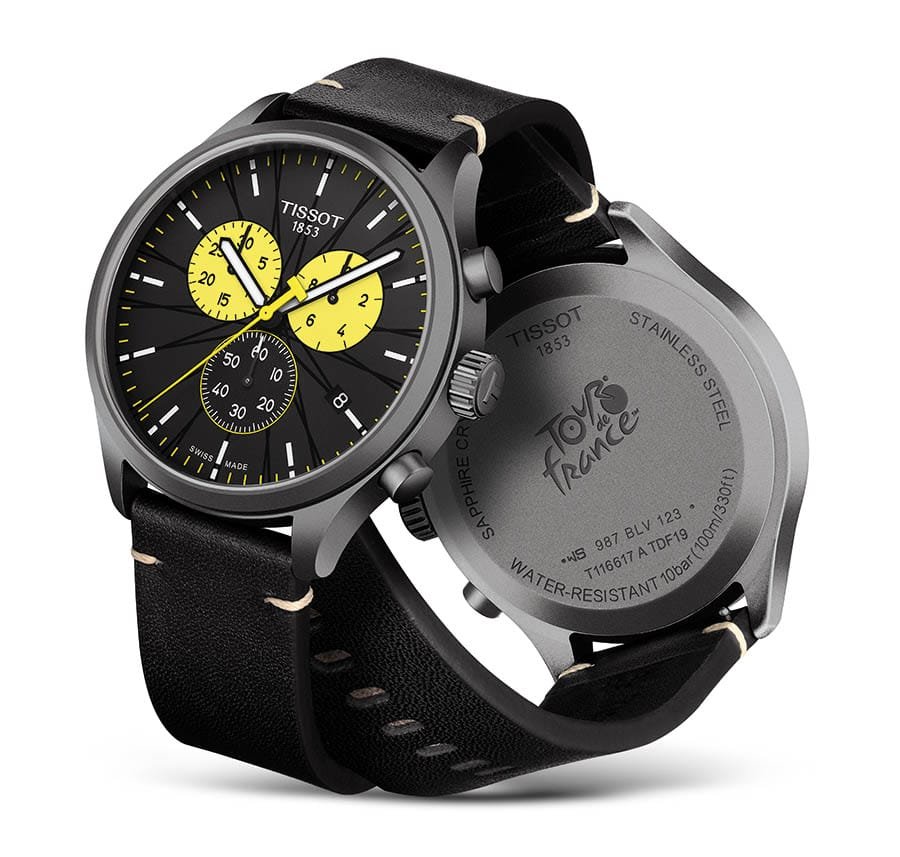Tissot fête le centenaire du maillot jaune avec une Chrono XL Édition Spéciale Tour de France 2019 Tissot Chrono XL Édition Spéciale Tour de France 2019