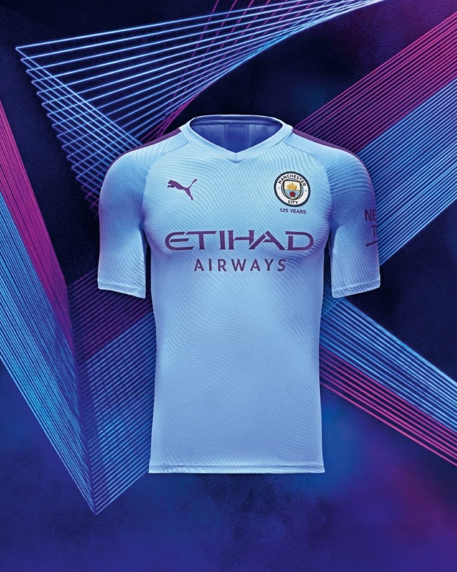 PUMA Football dévoile les maillots de Manchester City pour la saison 2019-2020 PUMA Football x Manchester City Home Kit 2019-2020
