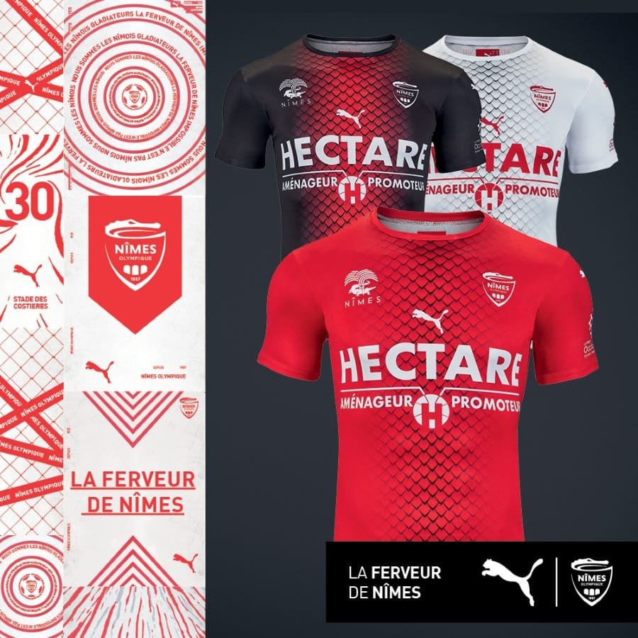 PUMA x Nîmes Olympique Saison 2019 2020 1 PUMA x Nîmes Olympique - Saison 2019-2020