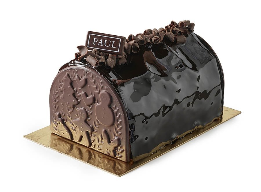 Bûches de Noël 2019 PAUL Bûche Chocolat Bûches de Noël 2019 - PAUL Bûche Chocolat