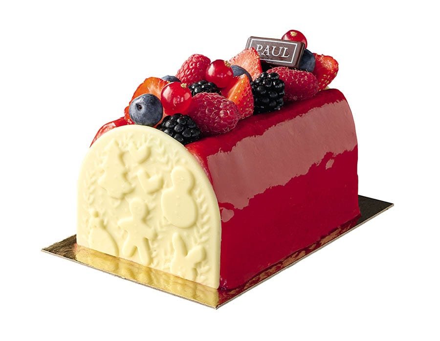 Bûches de Noël 2019 PAUL Bûche Fruits Rouges Bûches de Noël 2019 - PAUL Bûche Fruits Rouges