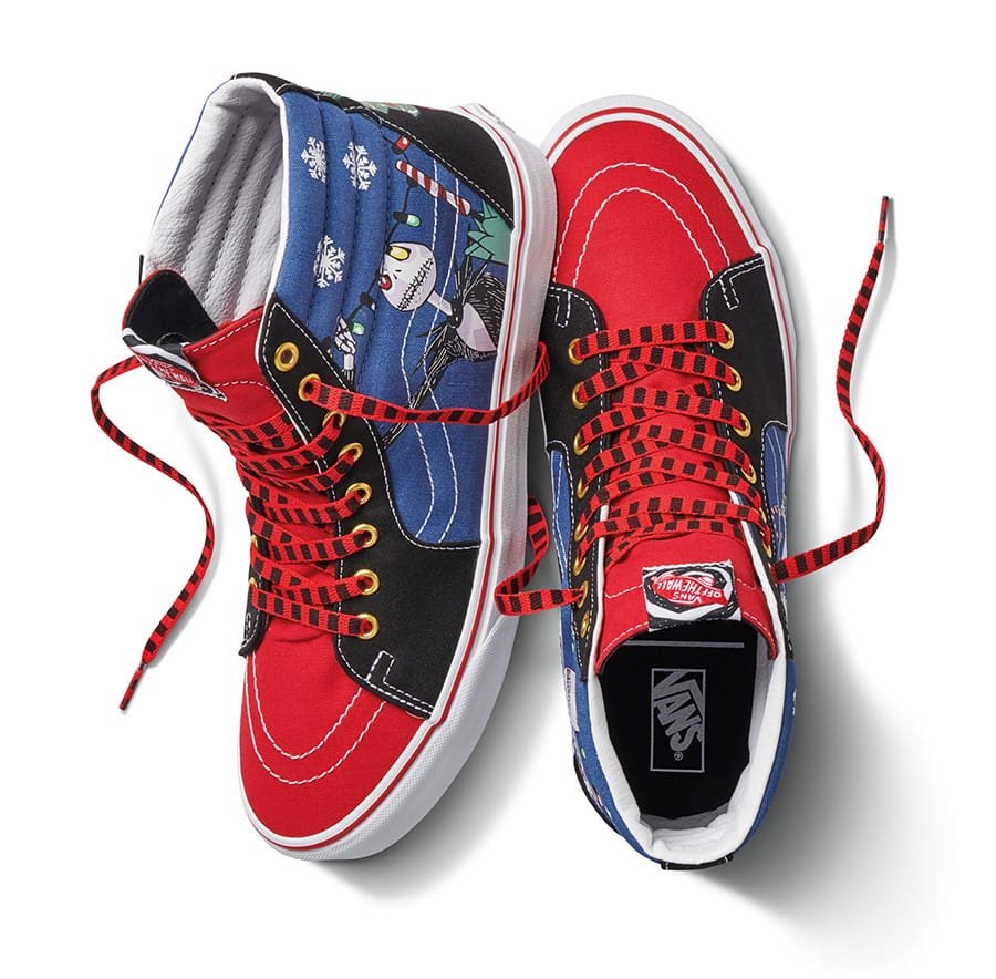 Vans L étrange Noël De Mr Jack VANS Célèbre Le Grand Classique "L'étrange Noël De Monsieur Jack" De Tim  Burton - ESSENTIAL HOMME