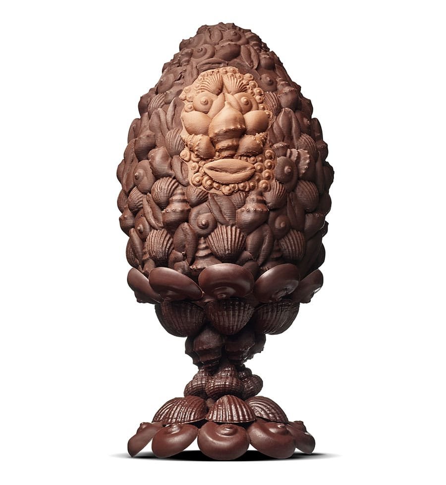 Pâques 2020 Pierre Hermé x Thomas Boog La Face de lŒuf 1 Pâques 2020 - Pierre Hermé x Thomas Boog - La Face de lŒuf