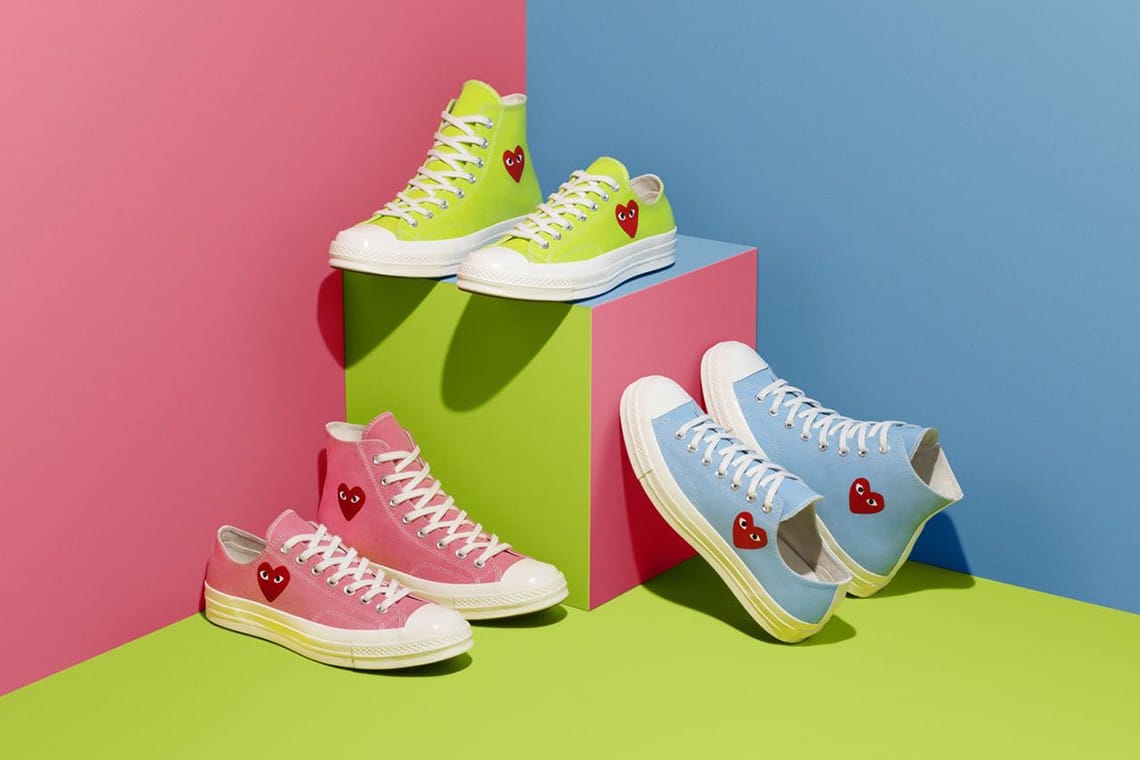 converse comme des garcons london