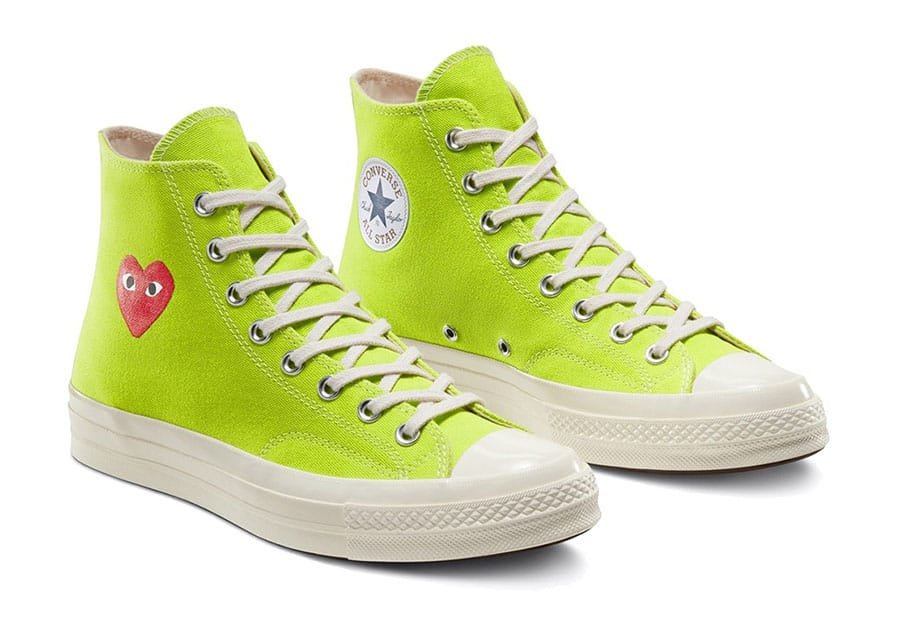 Mettez Les Couleurs à Vos Pieds Avec Les COMME Des GARÇONS COMME DES GARCONS Play Converse Chuck Taylor All Star
