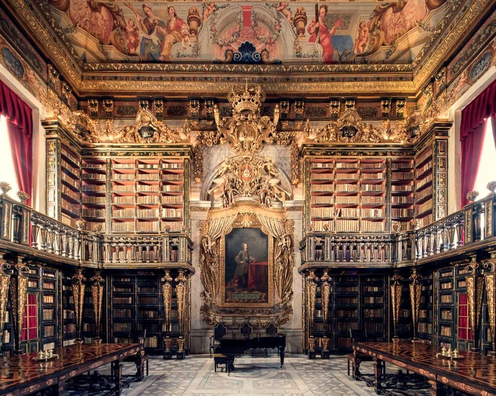 Bibliothèque Joanina Coimbra Bibliothèque Joanina - Coimbra