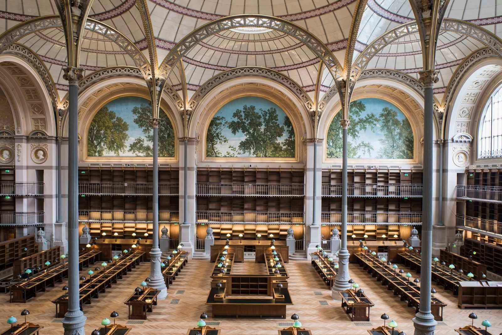 Bibliothèque Nationale de France Salle richelieu Bibliothèque Nationale de France Salle richelieu