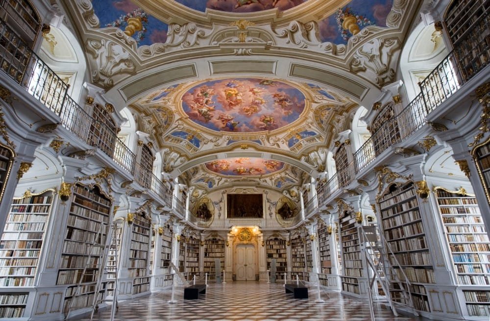 Bibliothèque de lAbbaye dAdmont Admont Abbey Library, Austria
