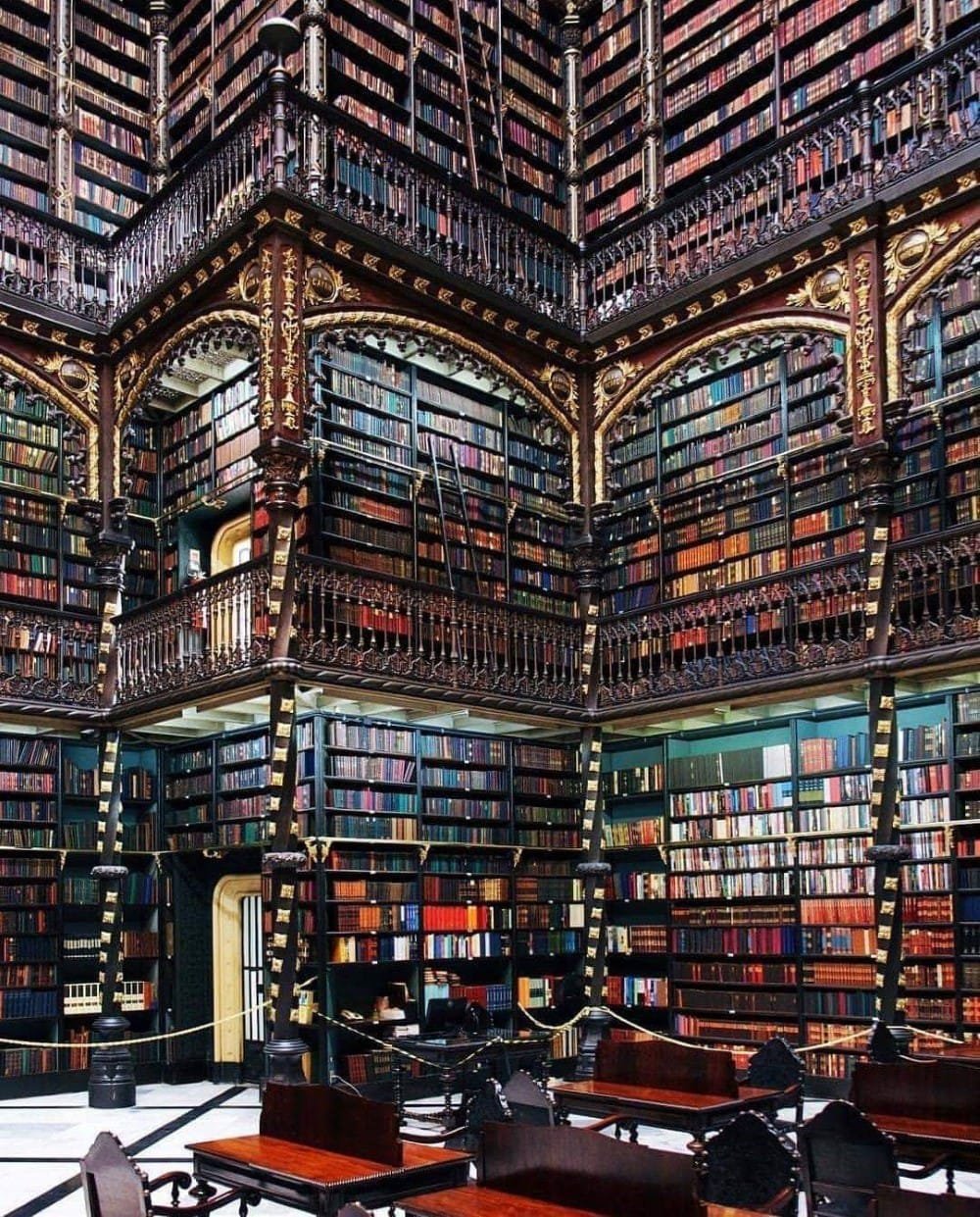 Bibliothèque nationale de Rio de Janeiro Brésil 0 Bibliothèque nationale de Rio de Janeiro - Brésil