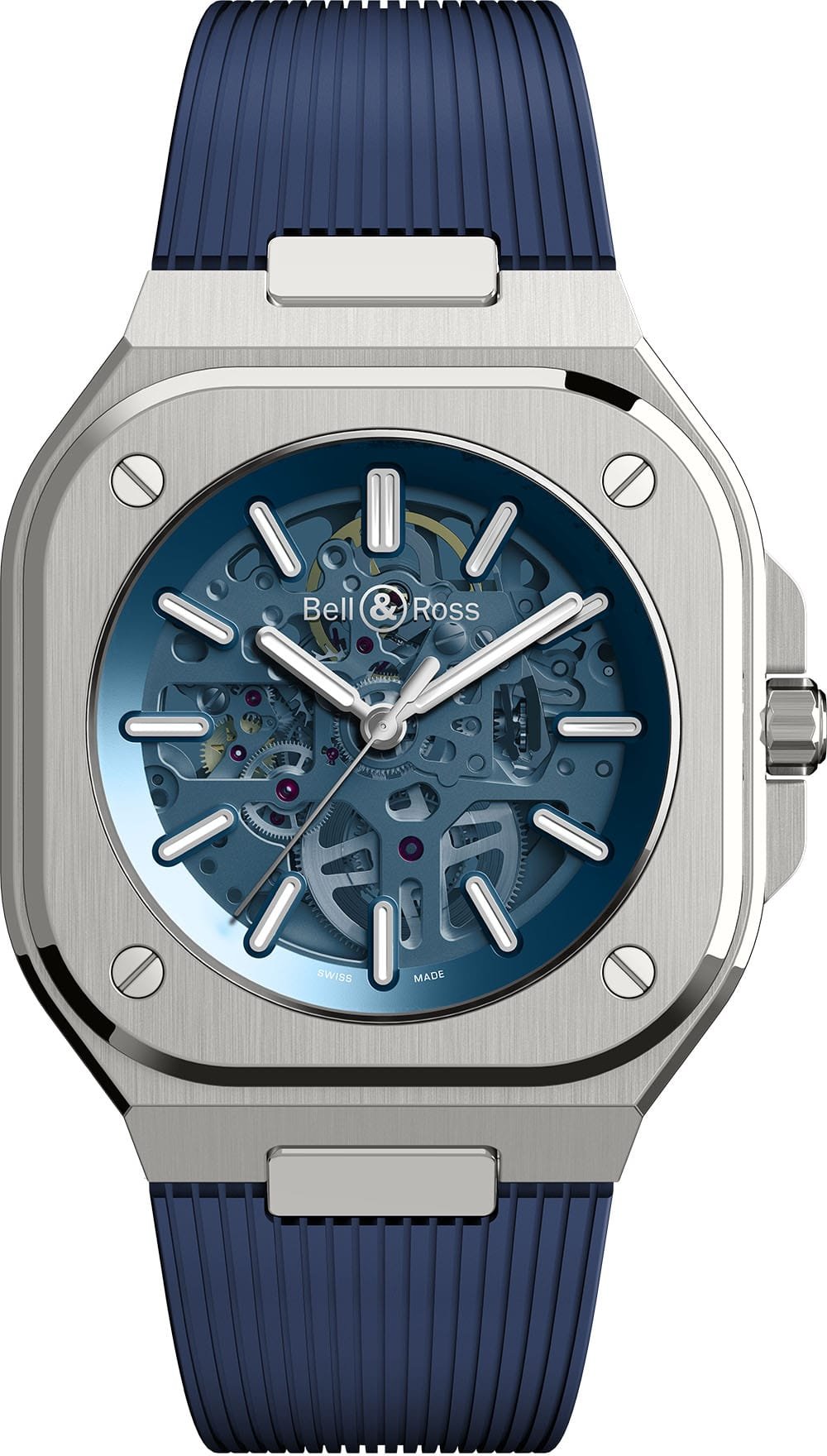 Bell Ross BR 05 SKELETON BLUE 3 Bell & Ross BR 05 SKELETON BLUE