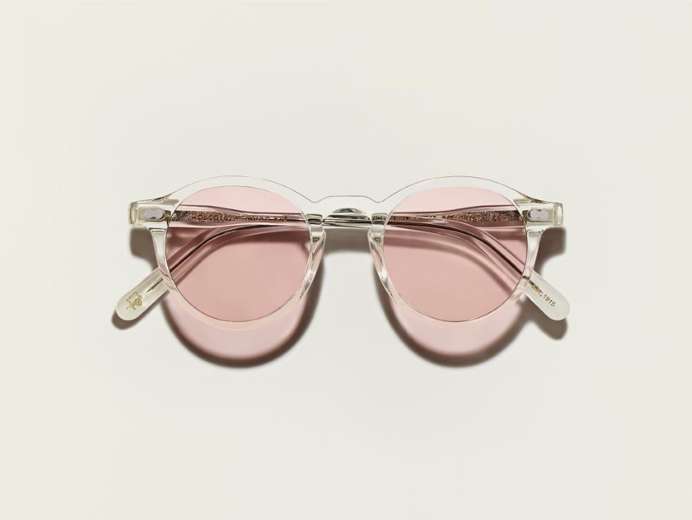 Moscot New York Rose Custom Made Tint MILTZEN 1 Moscot New-York Rose Custom Made Tint