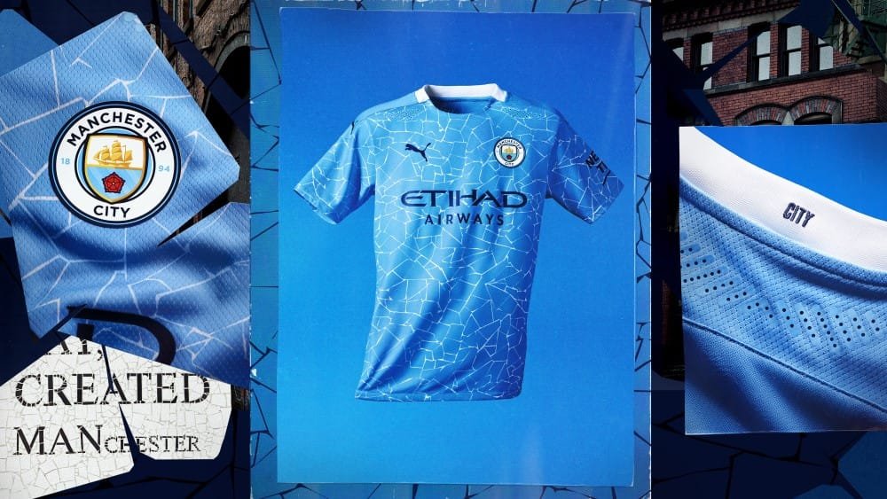 PUMA Football x Manchester City Maillot Domicile 2020 21 1 PUMA Football x Manchester City Maillot Domicile 2020-21