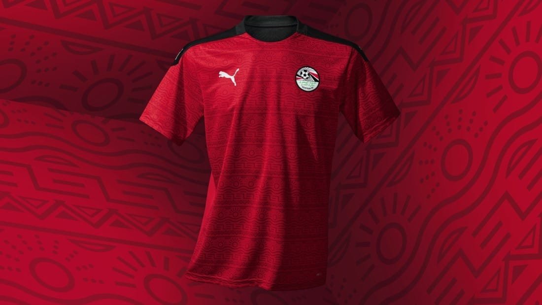 PUMA Football Selection Egype 2020 2021 Home Kit PUMA Football - Sélection Egype 2020-2021 - Home Kit