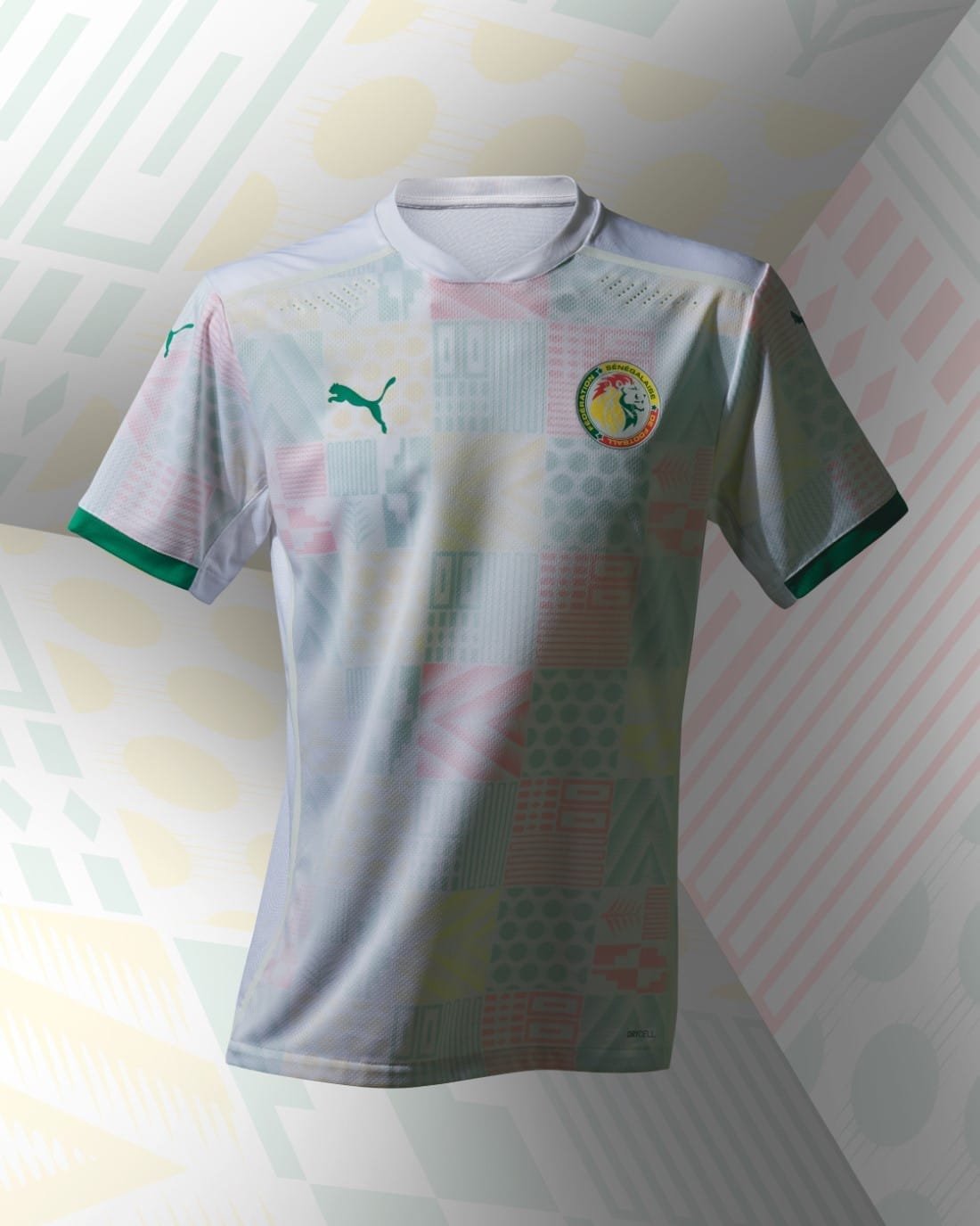 PUMA Football Selection Senegal 2020 2021 Home Kit PUMA Football - Sélection Sénégal 2020-2021 - Home Kit