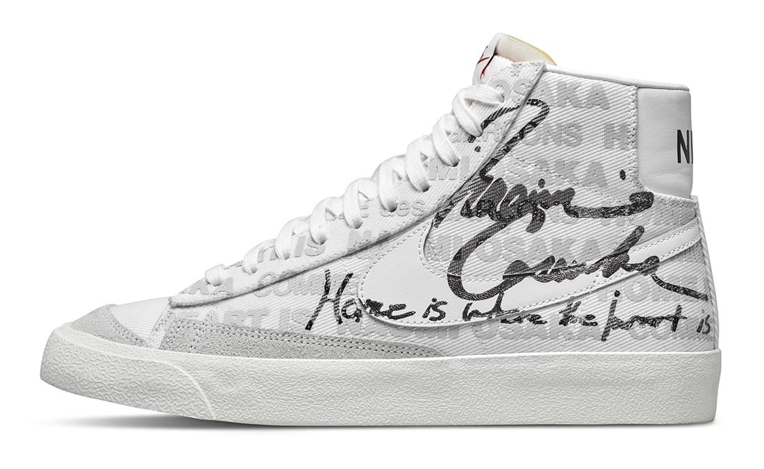 Nike Blazer x Naomi Osaka x COMME des GARCONS 2 Nike Blazer x Naomi Osaka x COMME des GARÇONS