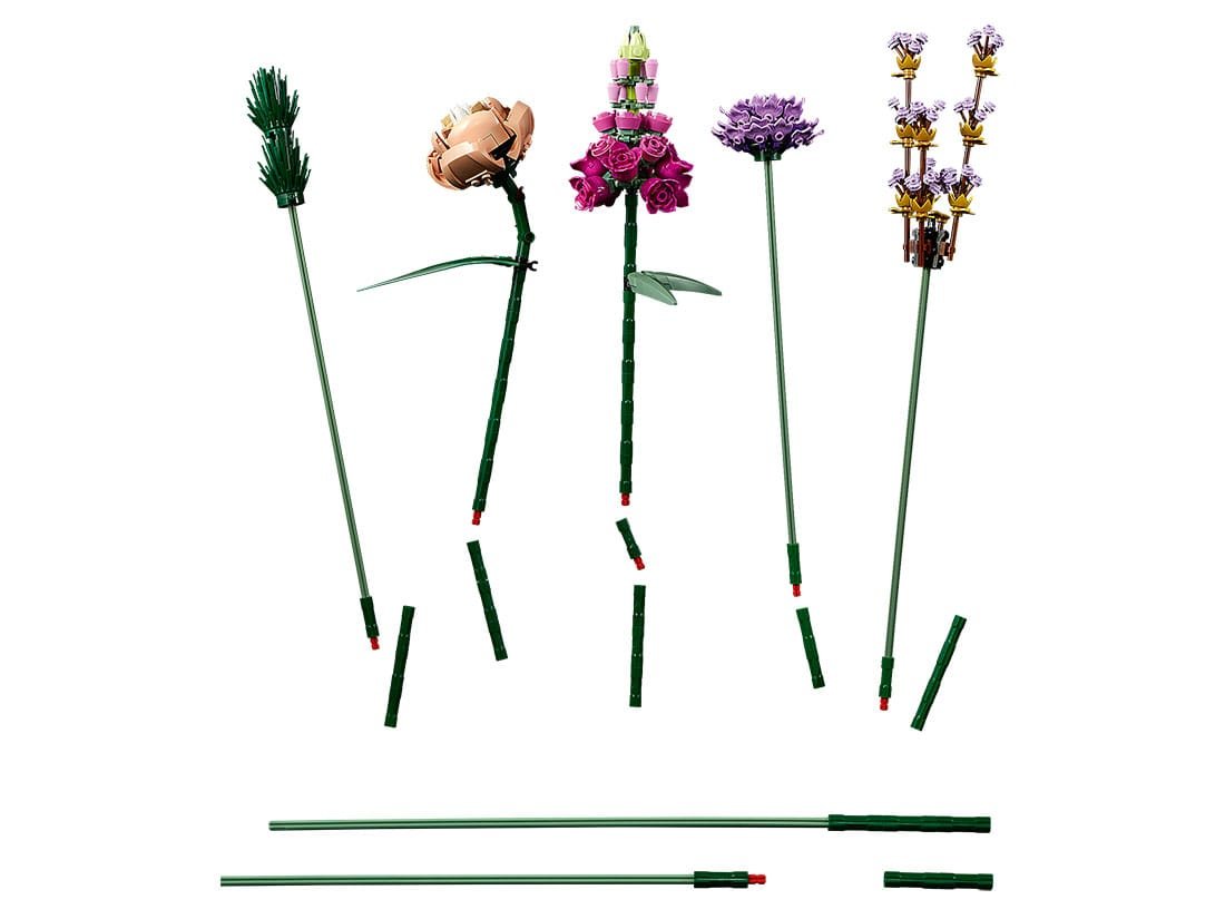 LEGO Bouquets Fleurs 9 LEGO Bouquets Fleurs