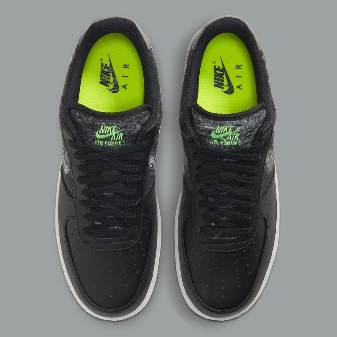 Nike Air Force 1 Wool Pack Black 2 Nike Air Force 1 Wool Pack Black