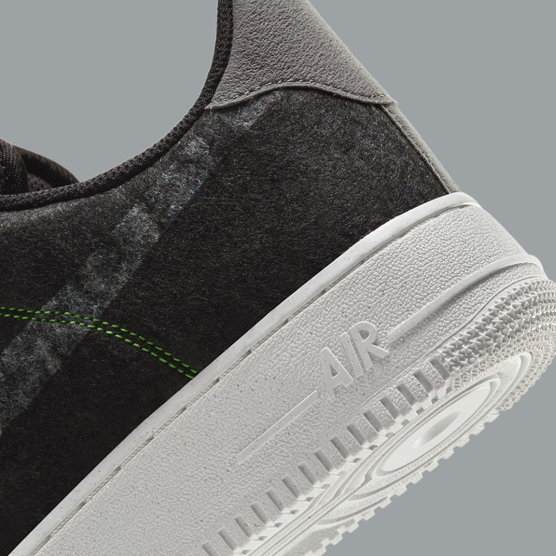 Nike Air Force 1 Wool Pack Black 6 Nike Air Force 1 Wool Pack Black