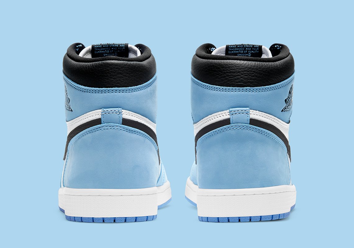 Air Jordan 1 Retro High OG University Blue 4 Air Jordan 1 Retro High OG University Blue