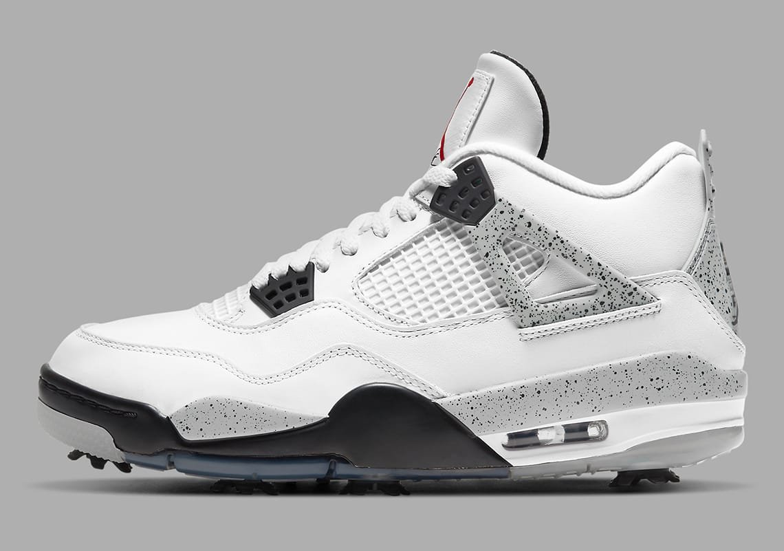 Air Jordan 4 Golf White Cement 1 Air Jordan 4 Golf White Cement