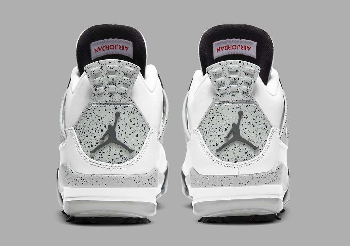 Air Jordan 4 Golf White Cement 3 Air Jordan 4 Golf White Cement