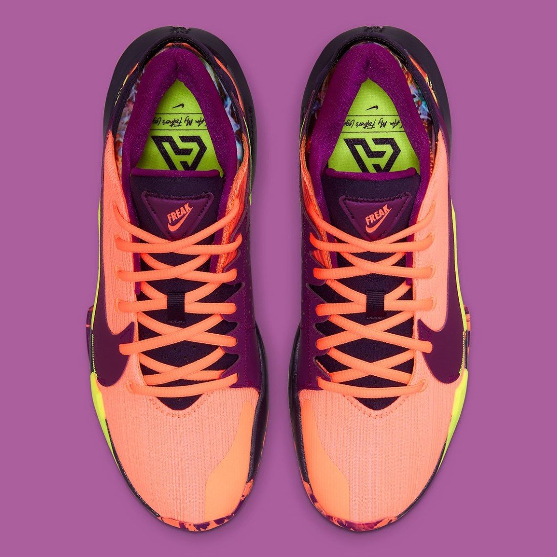 Nike Zoom Freak 2 Bright Mango 3 Nike Zoom Freak 2 Bright Mango