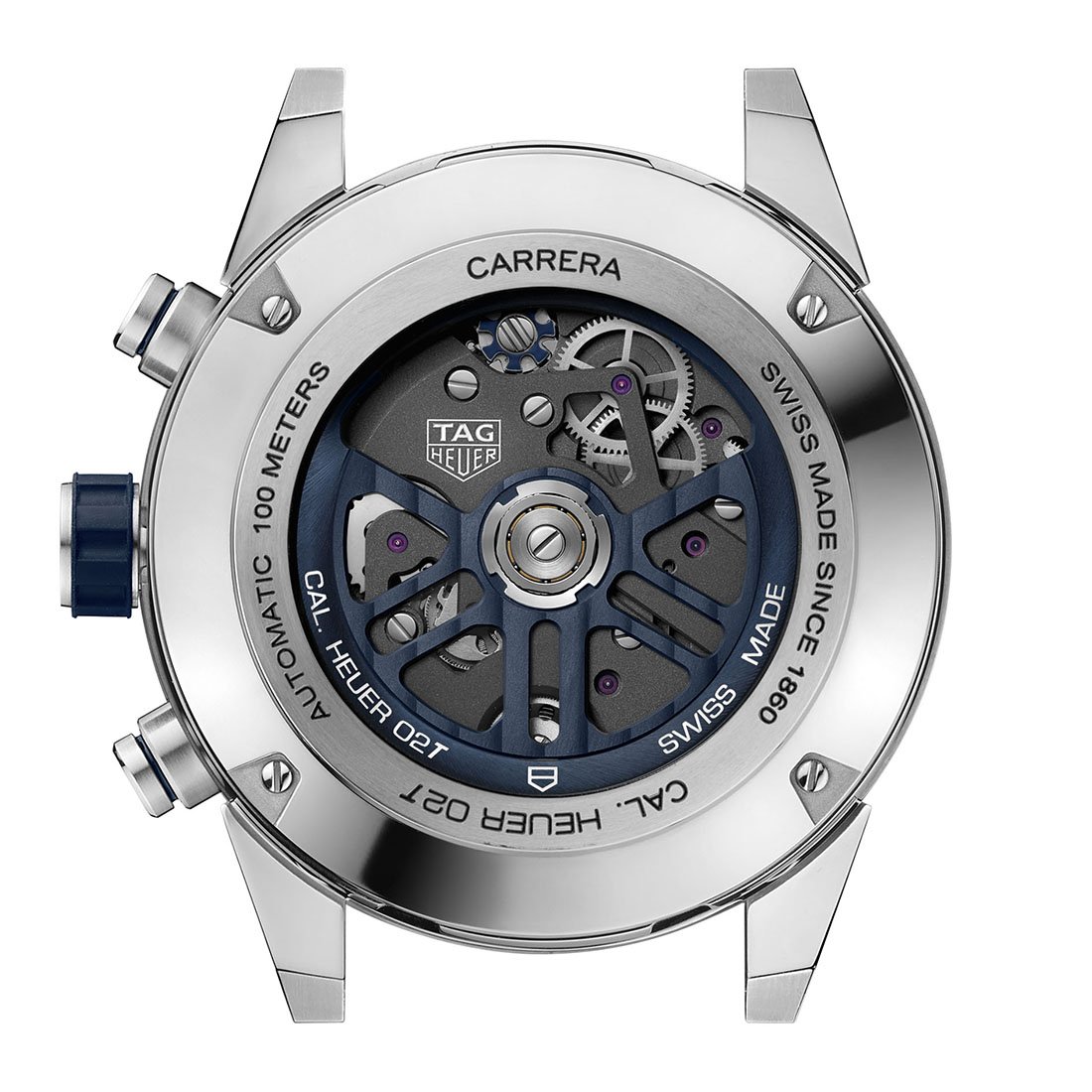 TAG Heuer Carrera Heuer 02T Blue 4 TAG Heuer Carrera Heuer 02T Blue