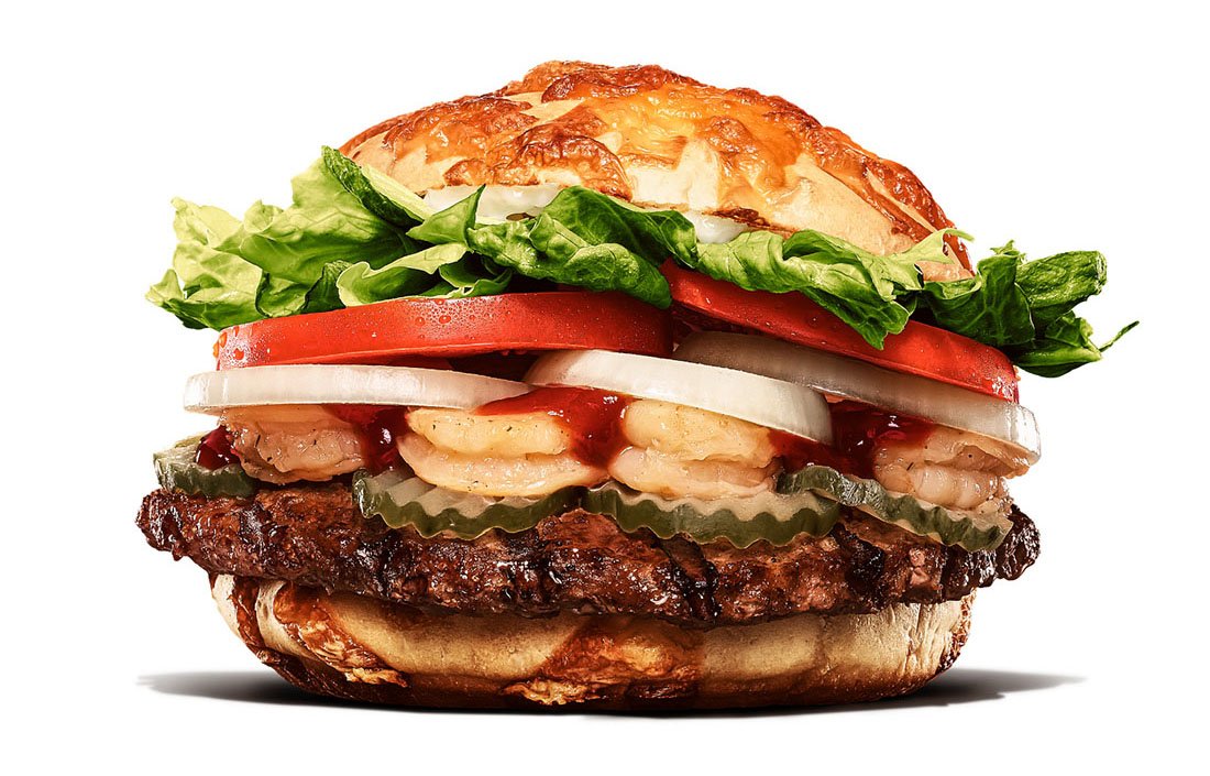 Burger King Japan Shrimp Spicy Ugly Beef Burger 1 Burger King Japan - Shrimp Spicy Ugly Beef Burger