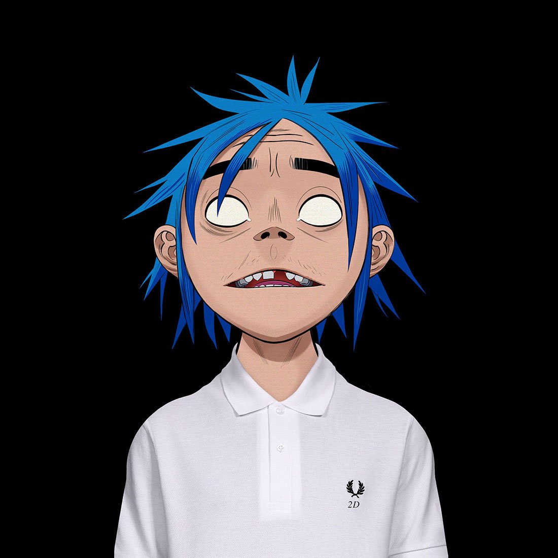 Fred Perry x Gorillaz 2D Fred Perry x Gorillaz - 2D