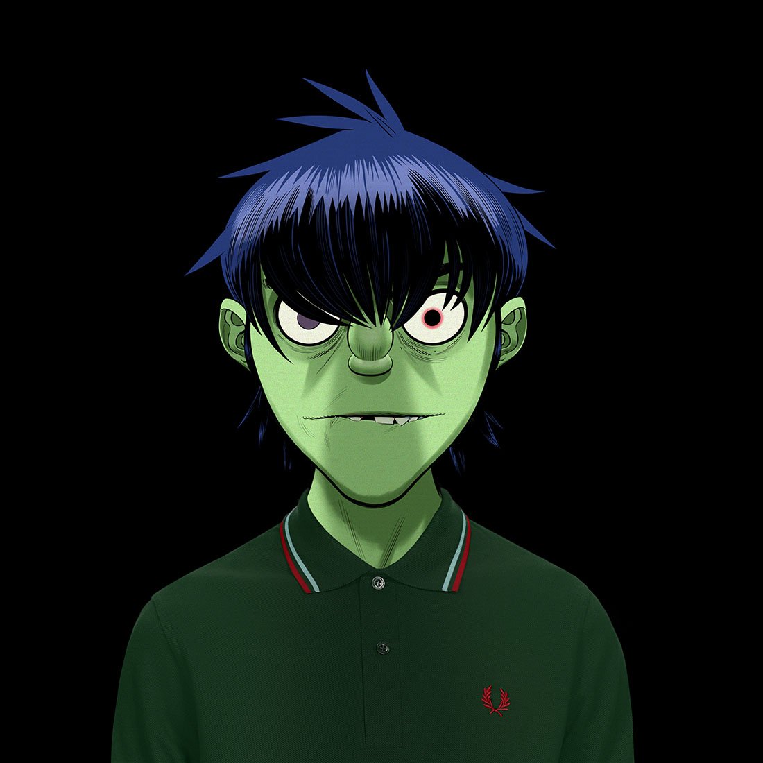 Fred Perry x Gorillaz Murdoc Niccals Fred Perry x Gorillaz - Murdoc Niccals