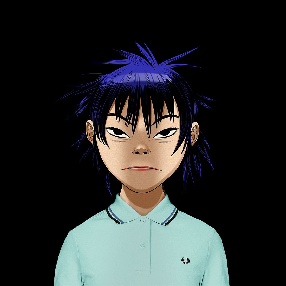 Fred Perry x Gorillaz Noodle Fred Perry x Gorillaz - Noodle