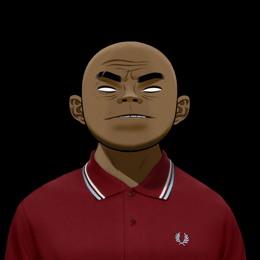 Fred Perry x Gorillaz Russel Hobbs Fred Perry x Gorillaz - Russel Hobbs