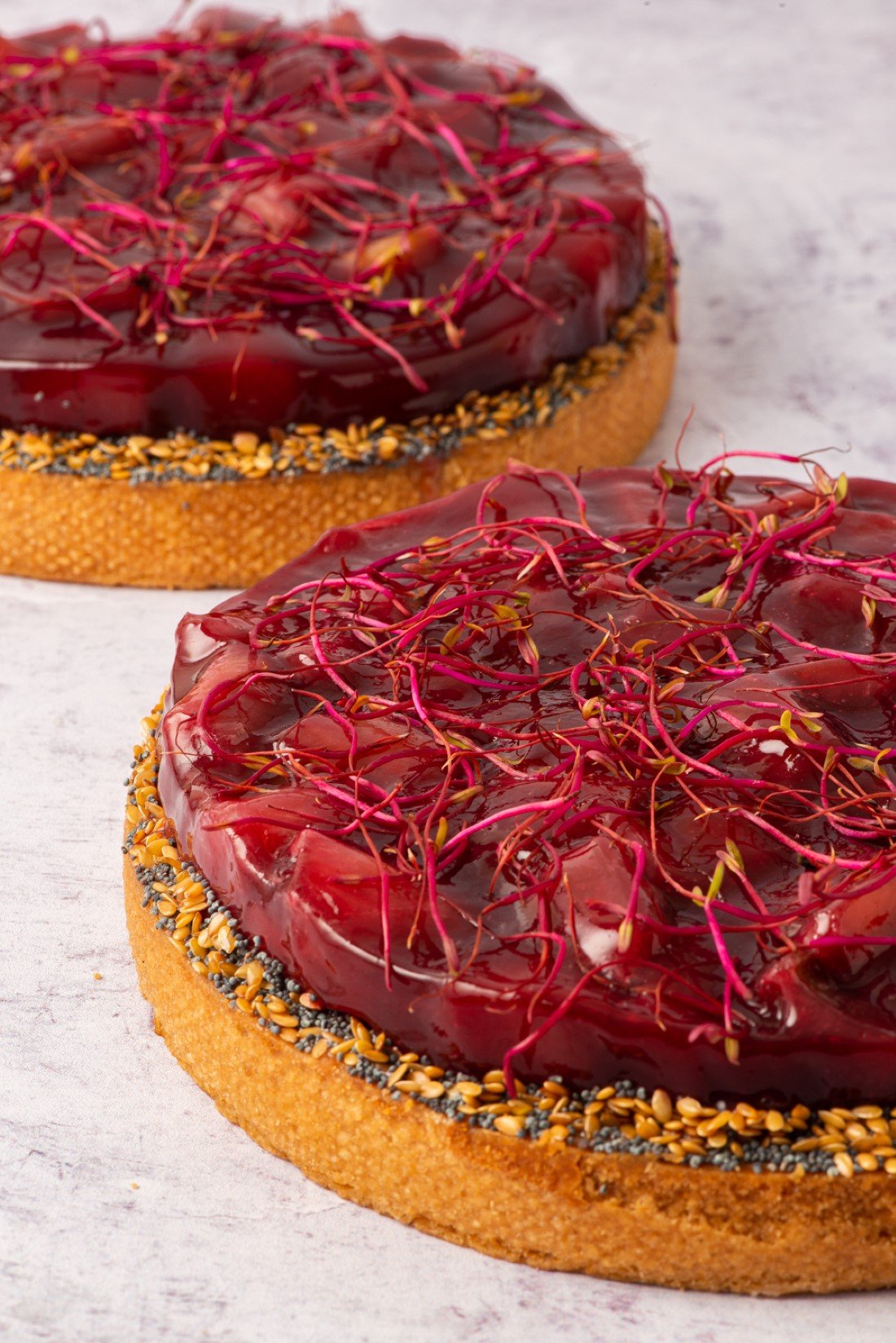 Philippe Conticini Tarte a la Rhubarbe 1 Philippe Conticini - Tarte à la Rhubarbe