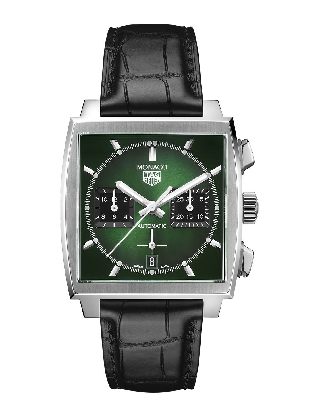 TAG Heuer Monaco Green Dial 3 TAG Heuer Monaco Green Dial