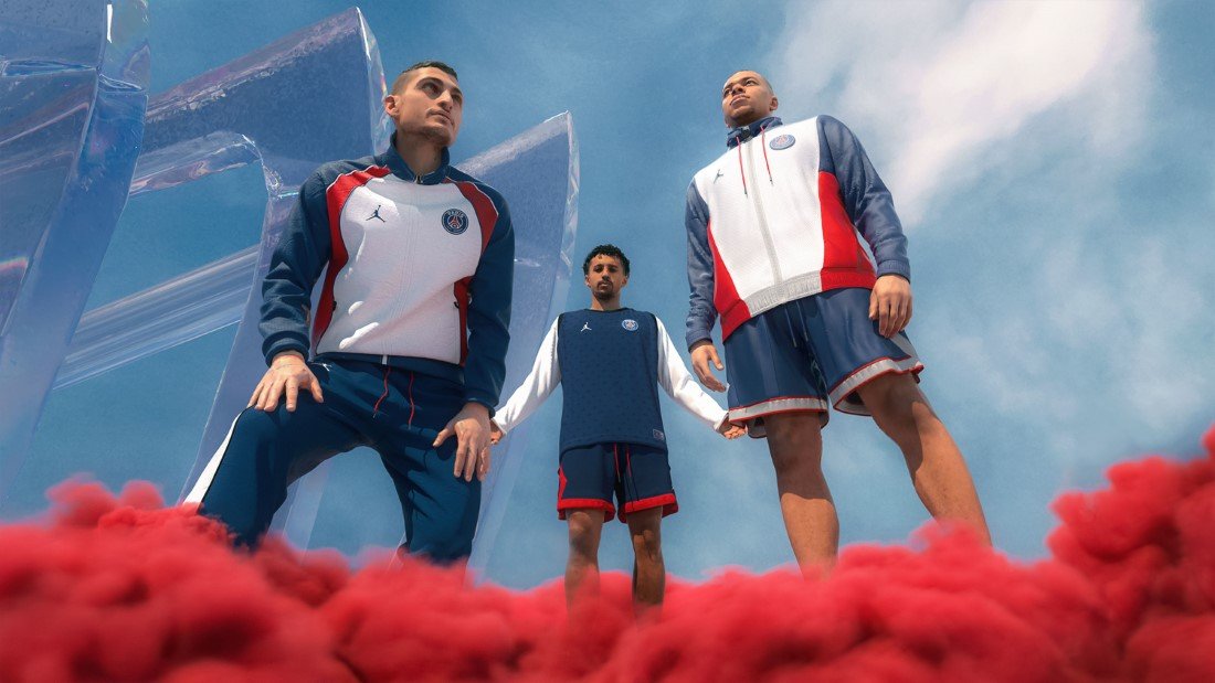 Jordan Brand x PSG Maillot Domicile 2021 2022 2 Jordan Brand x PSG - Maillot Domicile 2021-2022