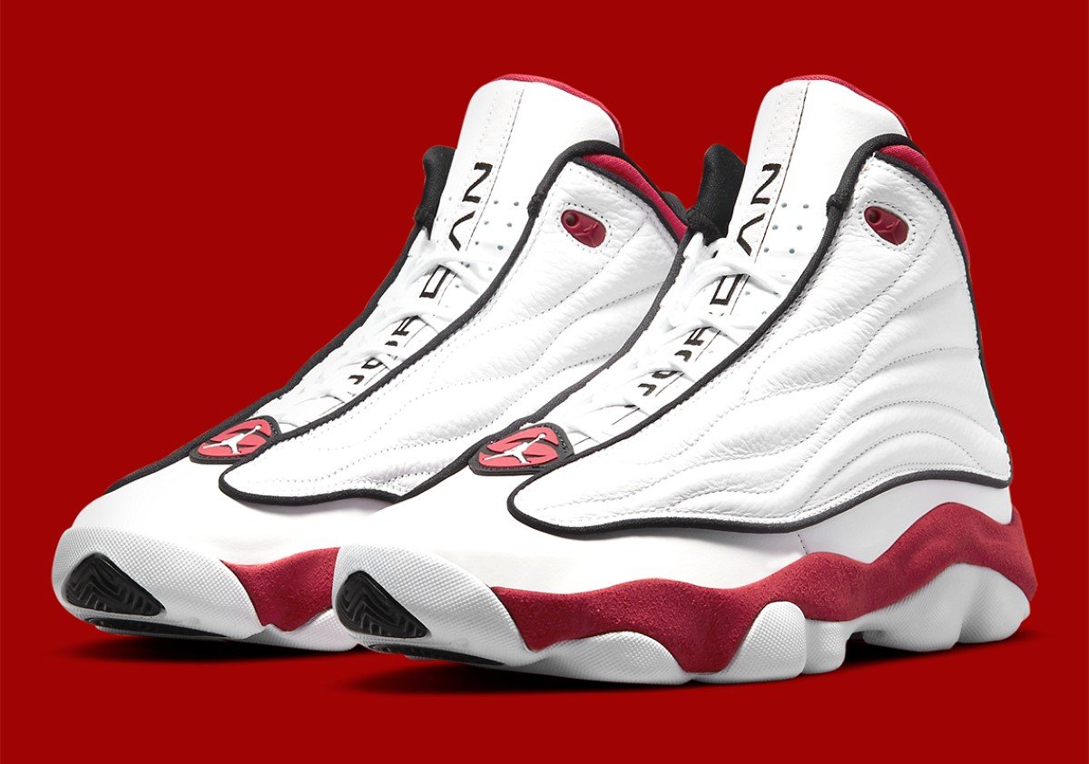 Jordan Pro Strong "White Red"