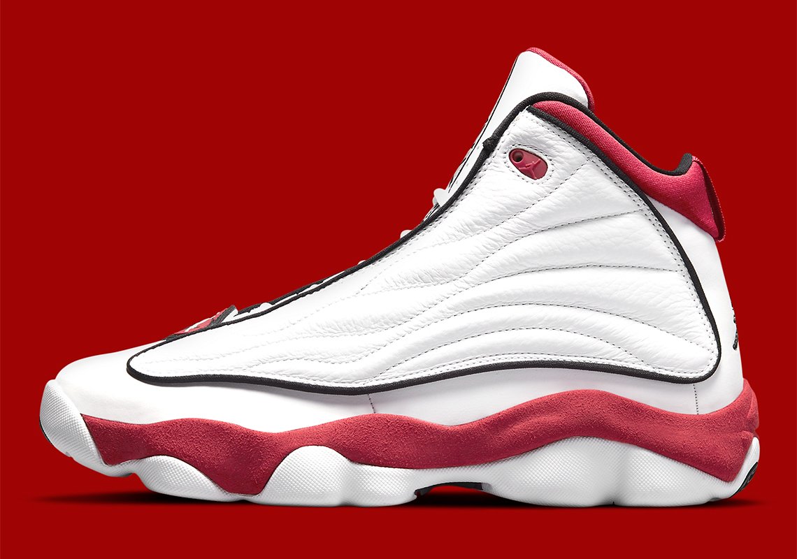 Jordan Pro Strong White Red 1 Jordan Pro Strong "White Red"