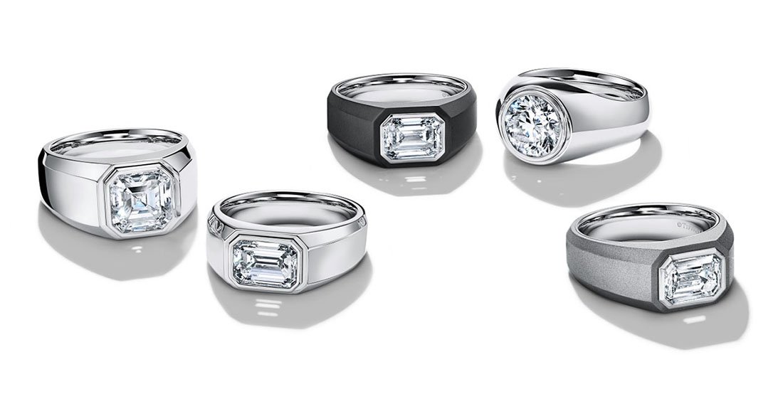 Tiffany Co. Collection Bagues Fiancaille Homme Charles Tiffany Setting 3 Tiffany & Co. - Collection Bagues Fiançailles Homme Charles Tiffany Setting