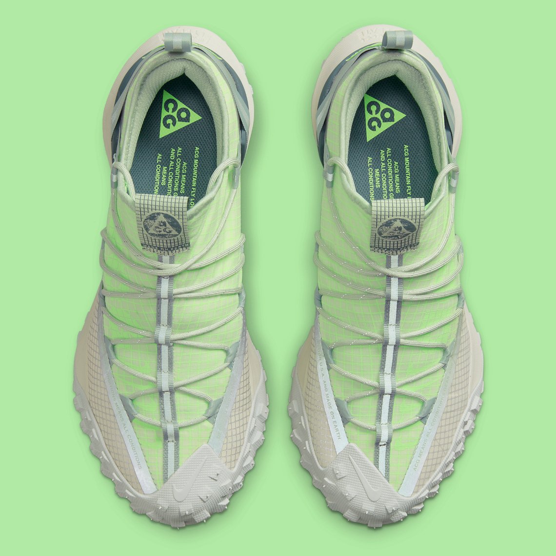 Nike ACG Mountain Fly Sea Glass Lime Blast 3 Nike ACG Mountain Fly "Sea Glass-Lime Blast"