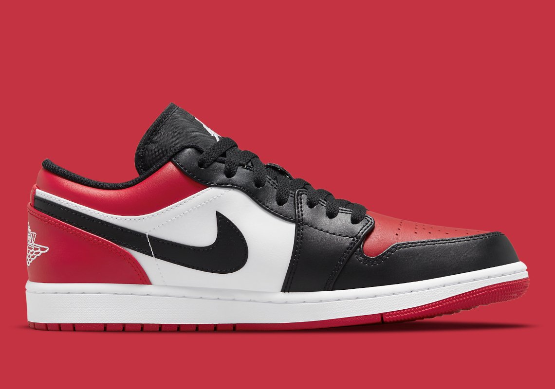 Air Jordan 1 Low Bred Toe 2 Air Jordan 1 Low "Bred Toe"