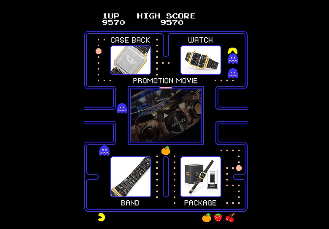 CASIO VINTAGE x PAC MAN 1 CASIO VINTAGE x PAC-MAN