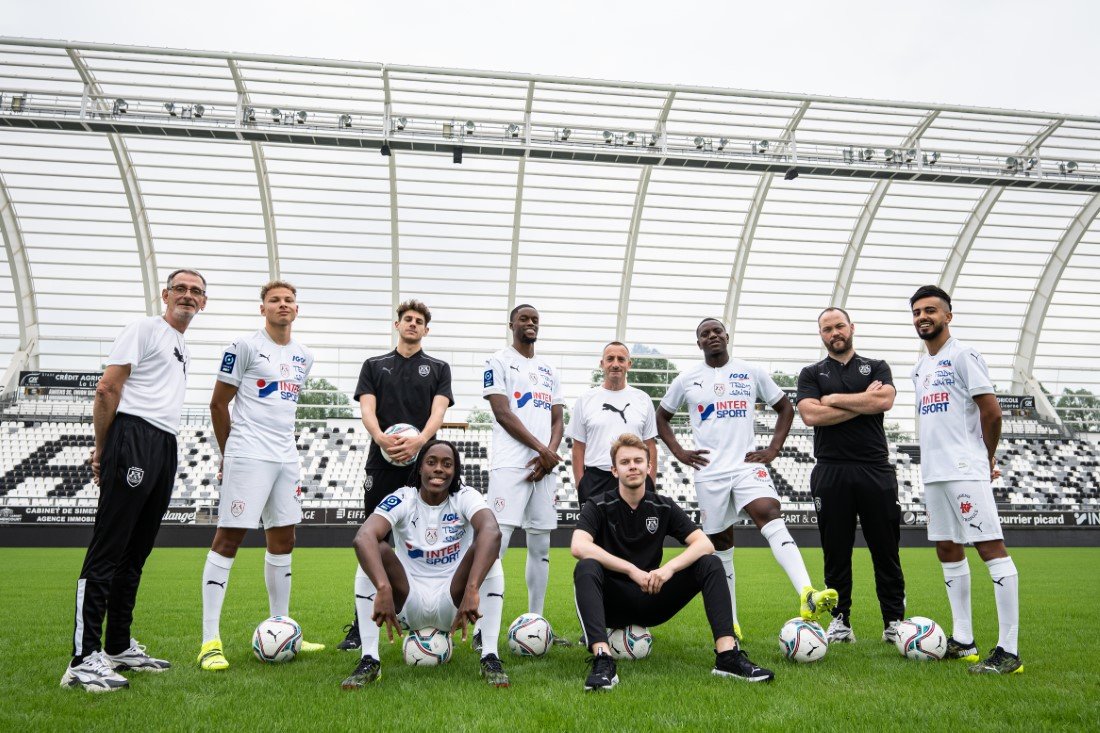PUMA Football x Amiens Sporting Club 2021 2022 1 PUMA Football x Amiens Sporting Club 2021-2022 - Maillot Domicile
