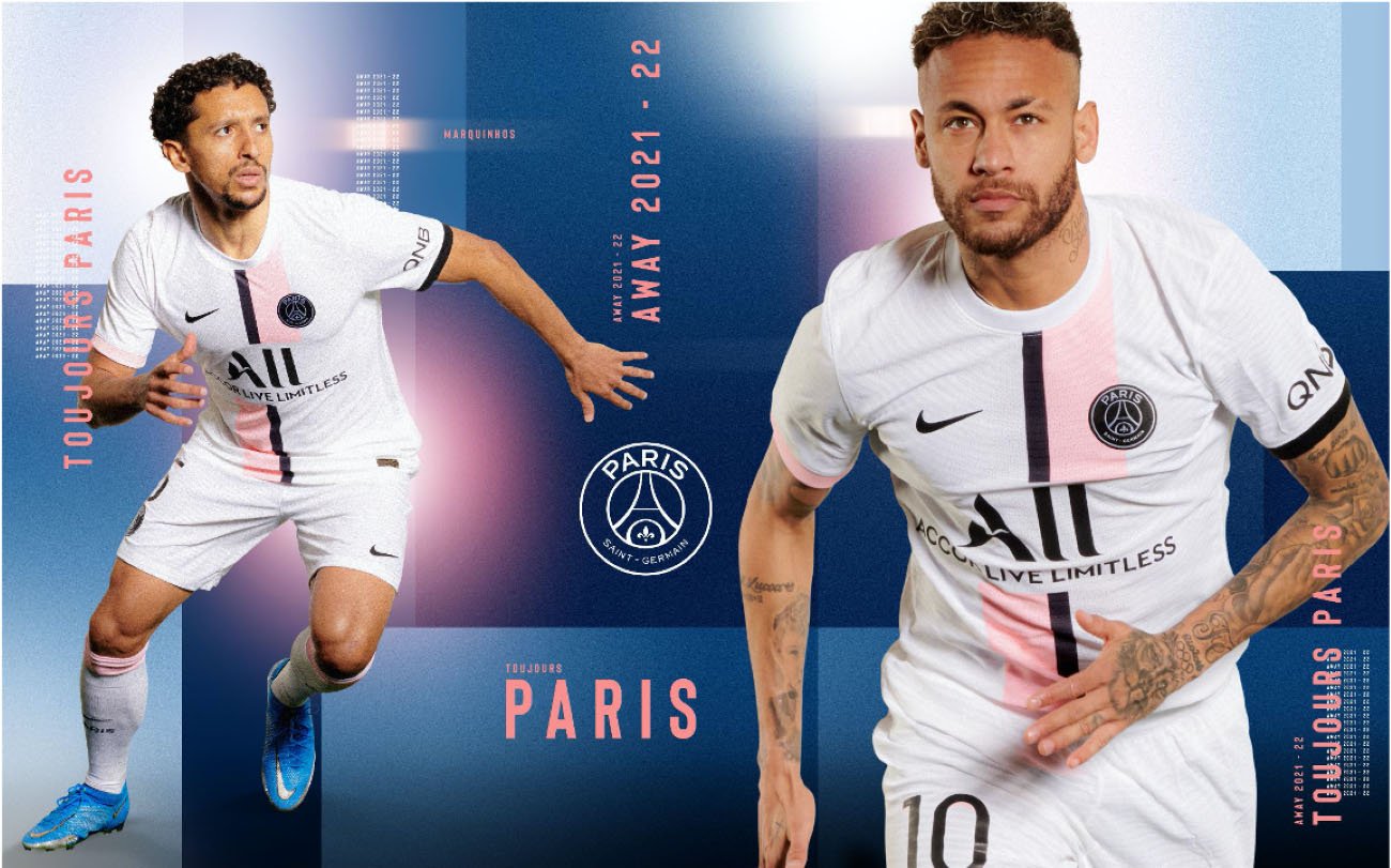 Paris Saint-Germain Maillot Extérieur 2021-22